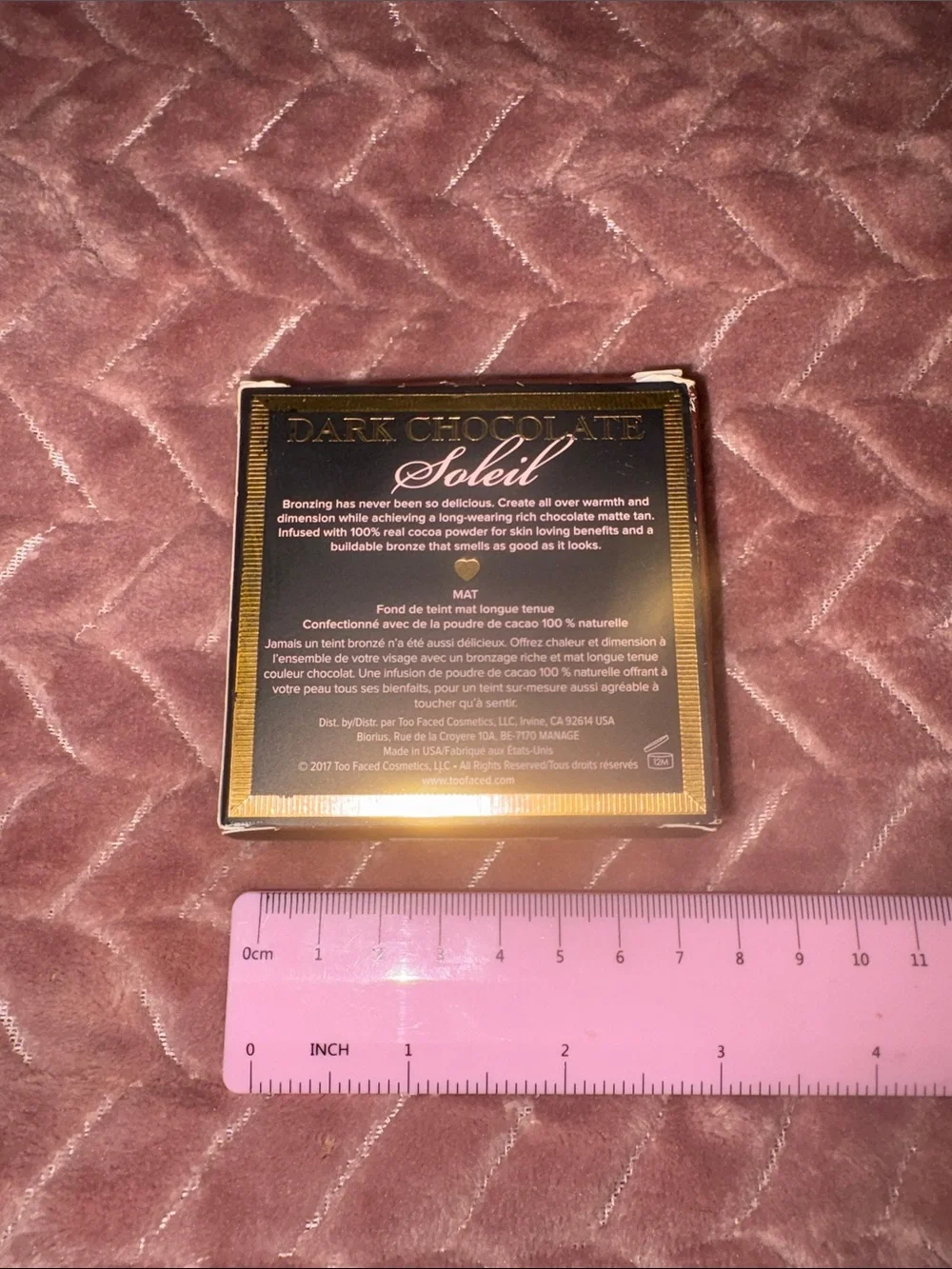Too Faced matte blurring